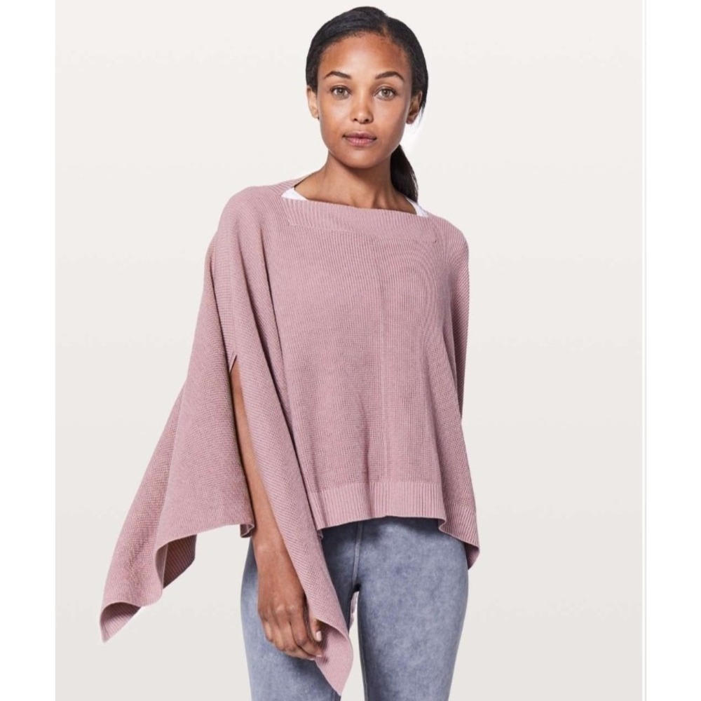 Lululemon Women's Forward Flow Cape Vintage Mauve One Size